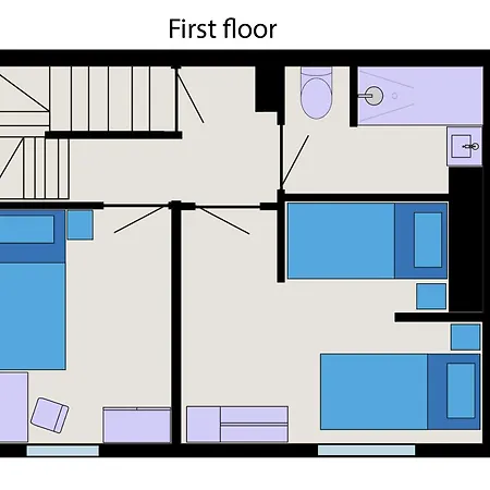 3 Bedroom For Contractors & Professionals With Free Parking & Netflix Nr Motorway بيت للعطل *